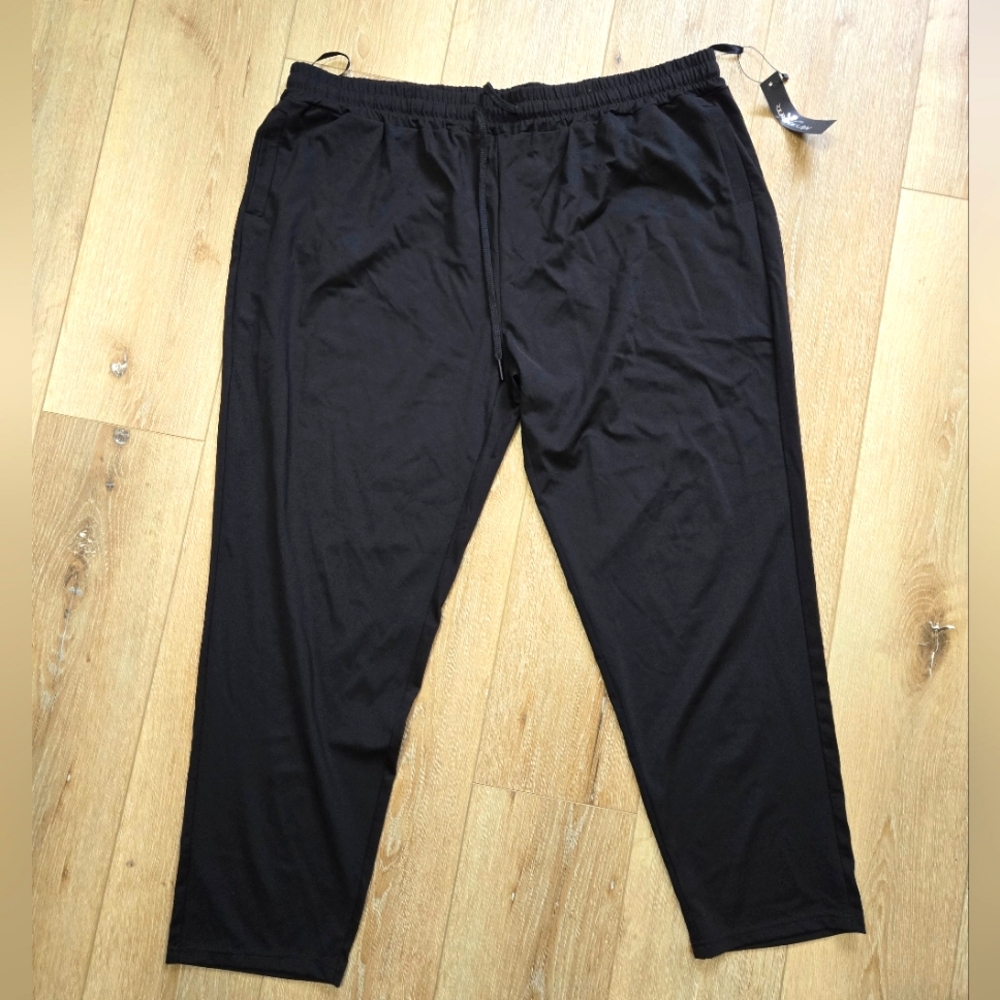 Black Zerdocean Exercise Sweat Pants size 4X-Plus
